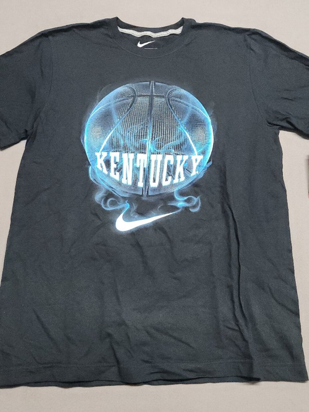 Nike Inferno Tee Kentucky Wildcats T-Shirt L Lg Black Collegiate Licensed 135